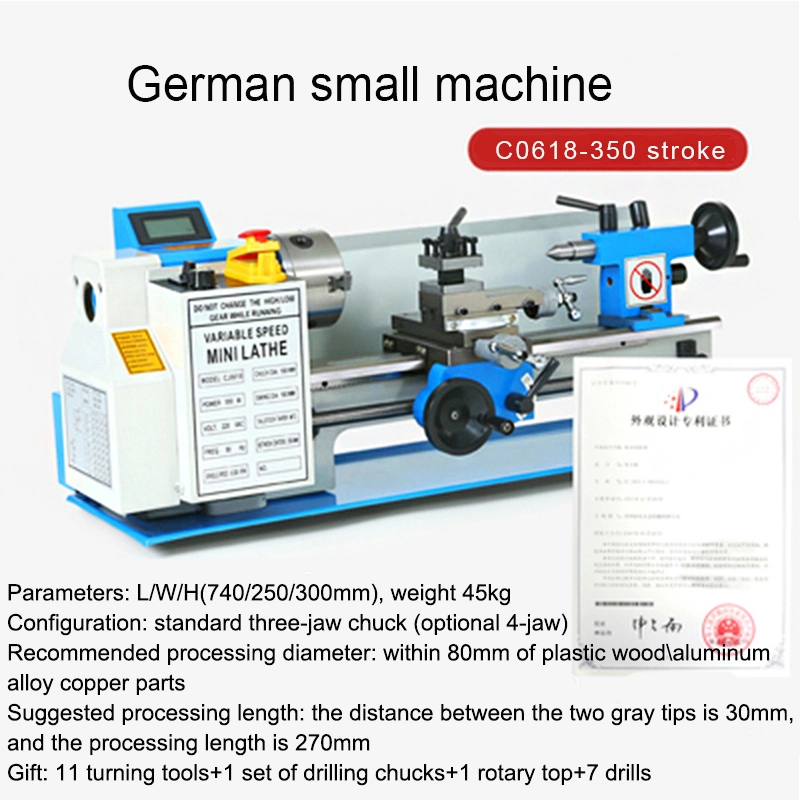 Hot Sale Manual Mini Milling Wood Lathe Machine Price