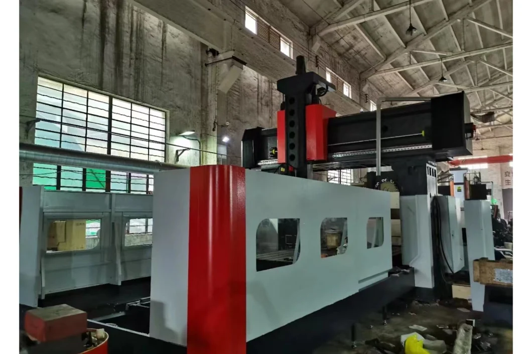 China Hot Sale Elective CNC Control System Gantry Type Milling Machining Center with CE