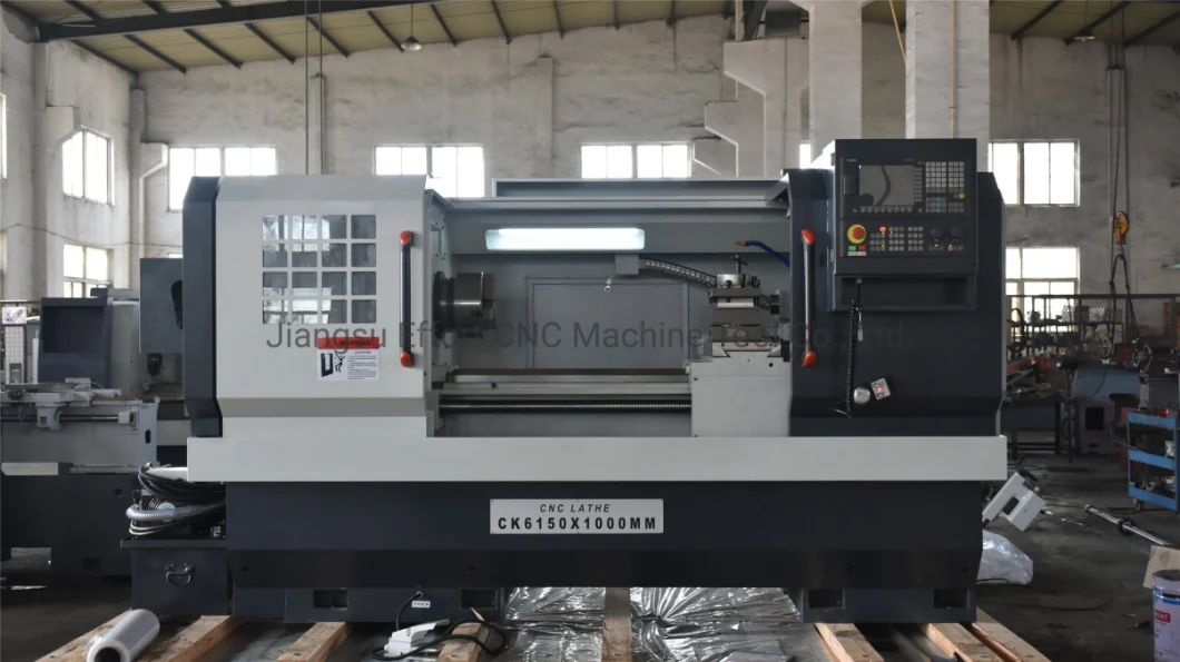 Ck6150 X1000mm CNC Lathe Machine for Metal Cutting (Hydraulic Chuck and Siemens 808d Controller)