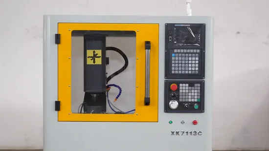 XK7113D 4 軸高速ミニ CNC 金属フライス盤