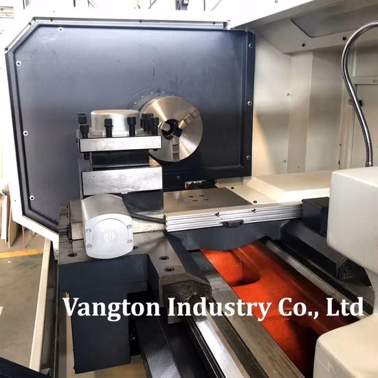 C軸傾斜ベッド付き精密CNC横型旋盤、フライス旋盤、CNC旋盤